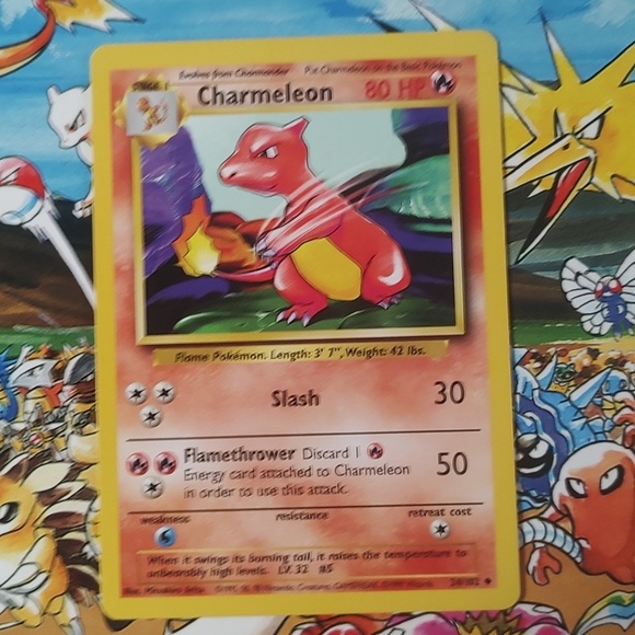 2002 charmeleon pokemon card Amazon.com: Retreat Cost Charmeleon Cards | Dex -